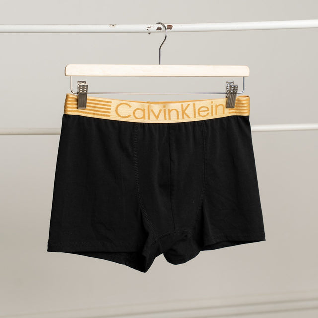 بوكسرات Calvin Klein Gold — بوكس ٣ قطع | Calvin Klein Gold Boxers 3-Pack