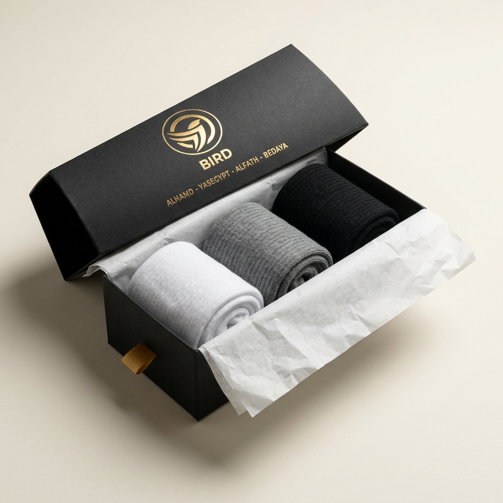شرابات بيرد RUNX القصيرة — بوكس ٣ ألوان | Bird RUNX Comfort Socks