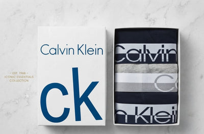 بوكسرات Calvin Klein — بوكس ٣ قطع | Calvin Klein Boxers 3-Pack