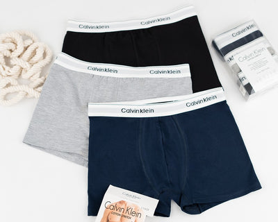 بوكسرات Calvin Klein — بوكس ٣ قطع | Calvin Klein Boxers 3-Pack