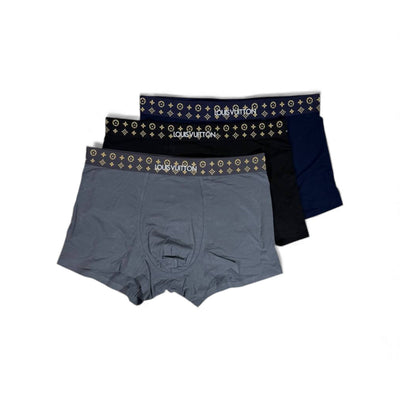 بوكسرات Louis Vuitton — بوكس ٣ قطع | Louis Vuitton Boxers 3-Pack