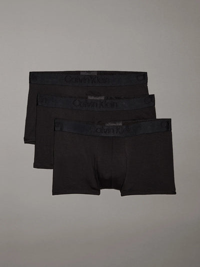 بوكسرات Calvin Klein Black — بوكس ٣ قطع | Calvin Klein Black Boxers 3-Pack