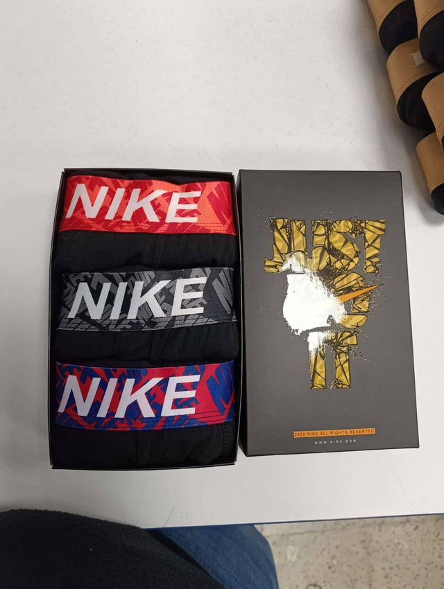 بوكسرات Nike — بوكس ٣ قطع | Nike Boxers 3-Pack